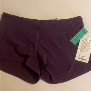 Lululemon speed shorts